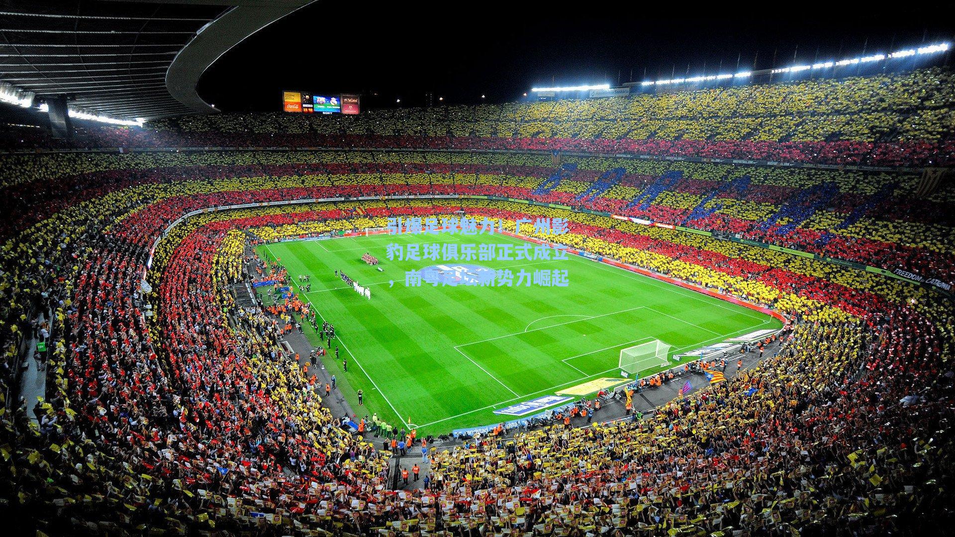 引爆足球魅力！广州影豹足球俱乐部正式成立，南粤足坛新势力崛起